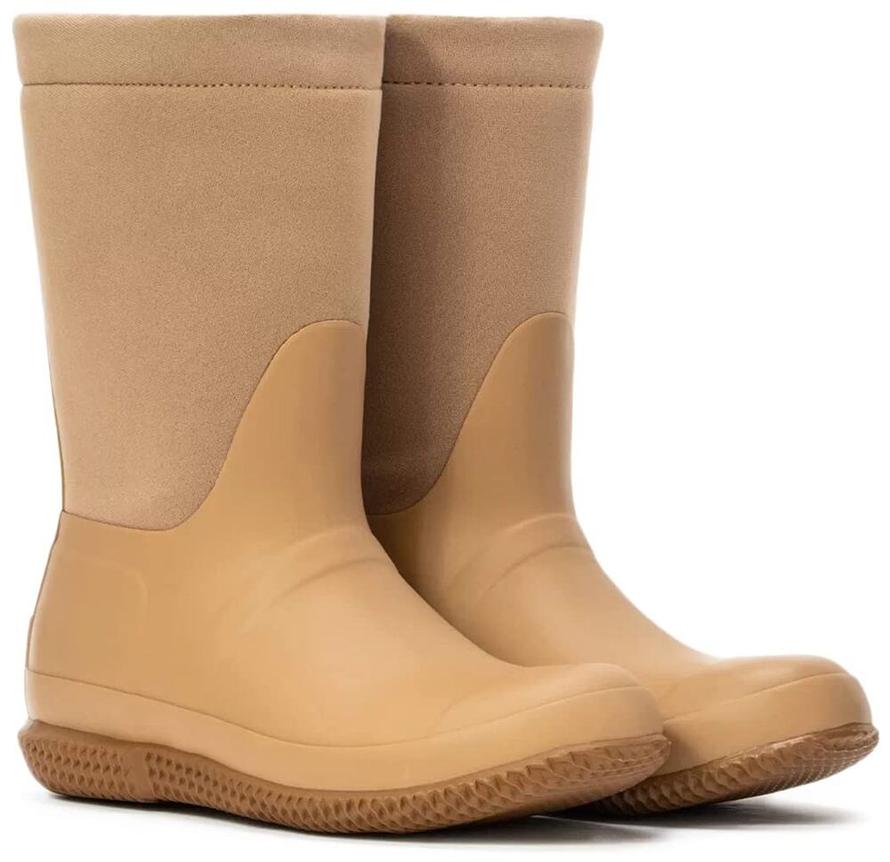 HUNTER WOMEN'S ORIGINAL ROLL TOP SHERPA BOOT, TAWNY, 7